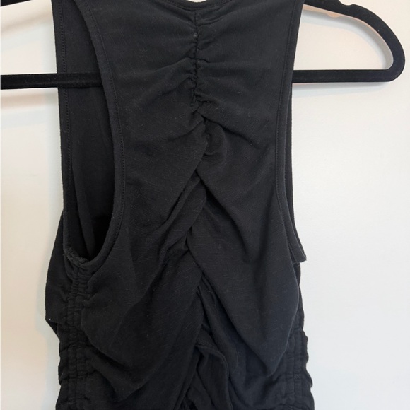 Universal Thread Black Ruched Muscle Tee - Picture 5 of 5